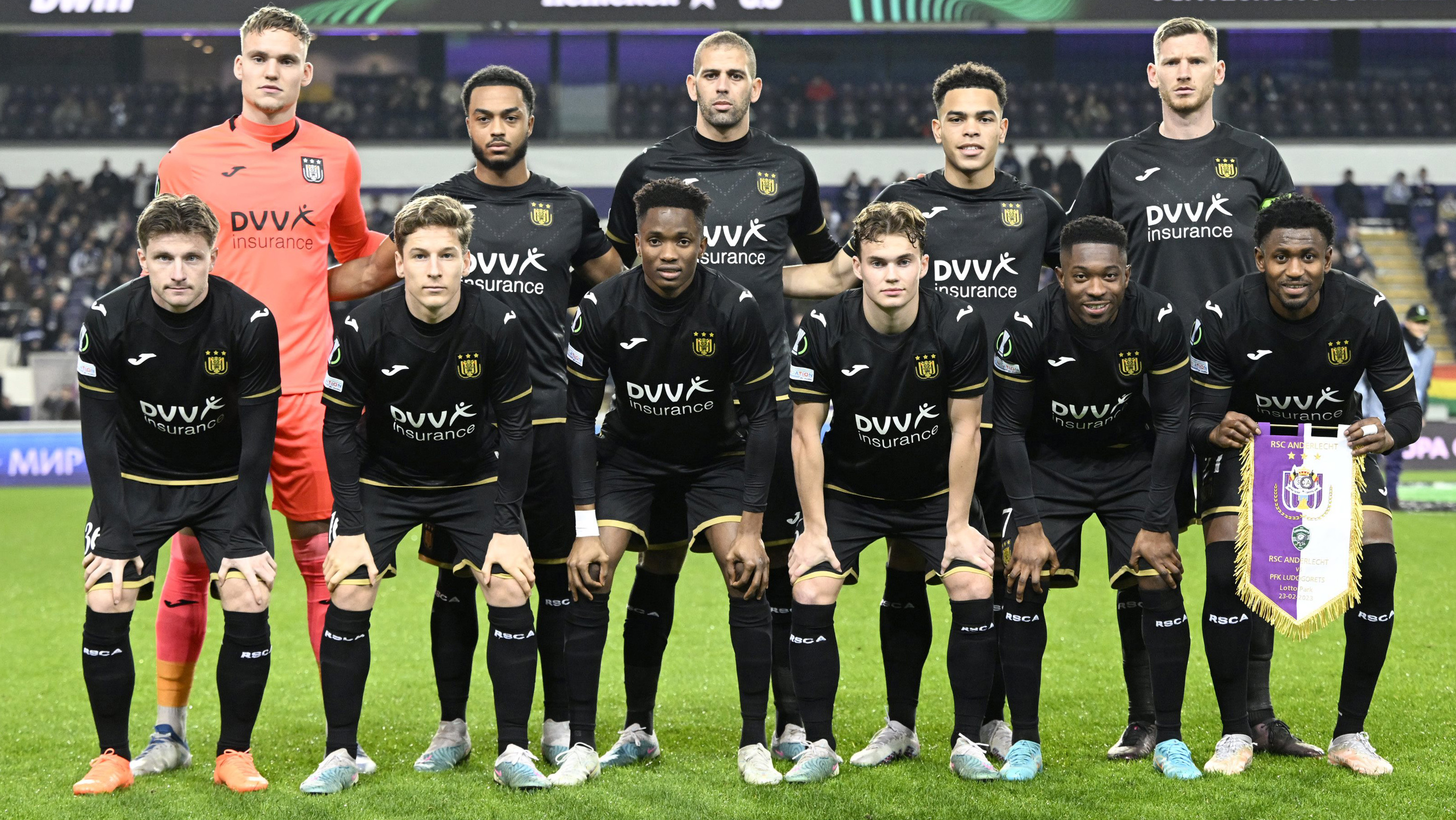 Anderlecht's Islam Slimani pictured during a soccer match between