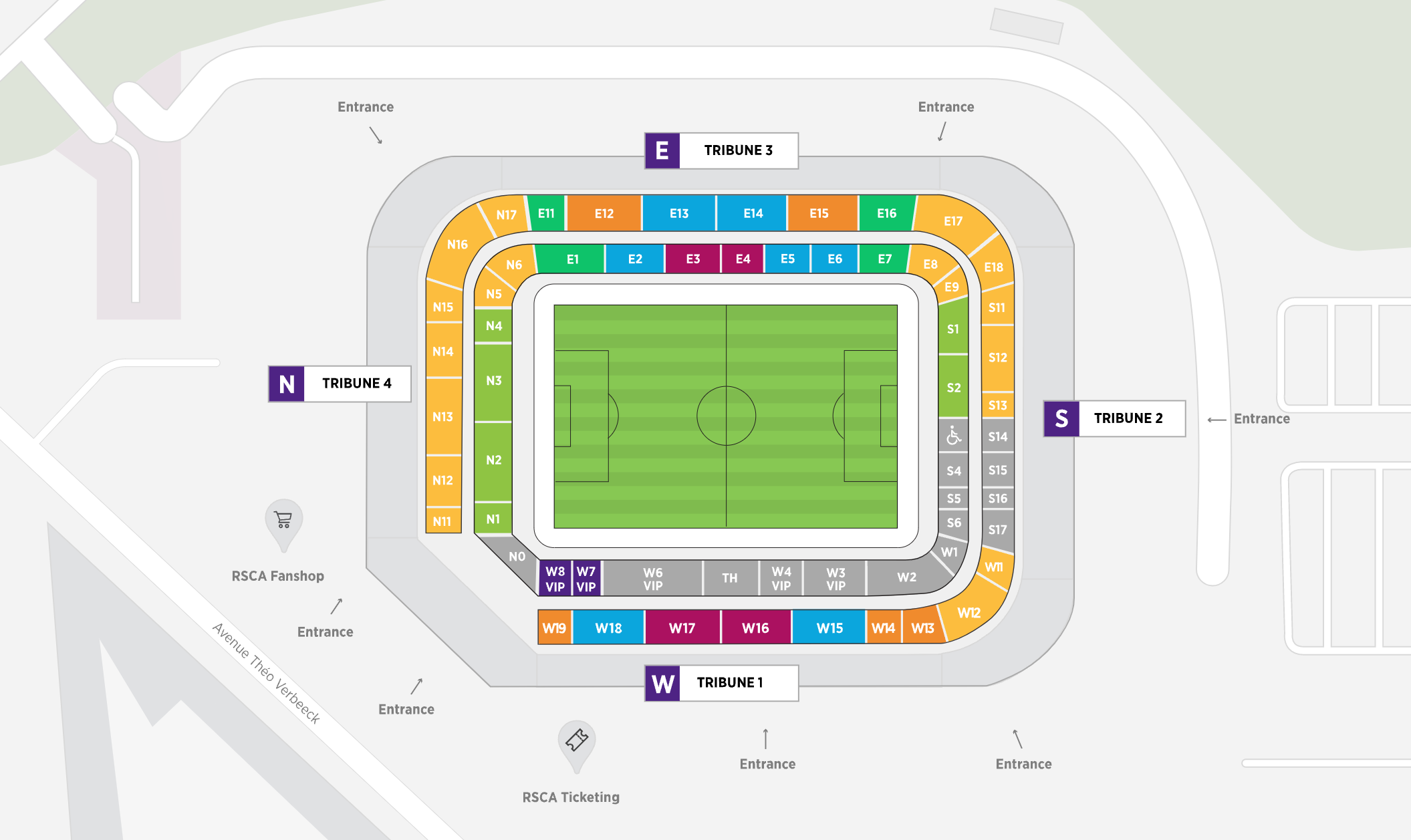 Football Trips RSC Anderlecht - Ticket & Hotel - Book with P1 Travel